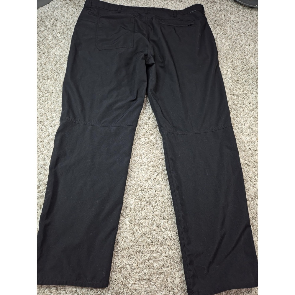 G.H. Bass & Co Men Pants Performance Trail Explorer Hiking Workwear 40x30 Black
